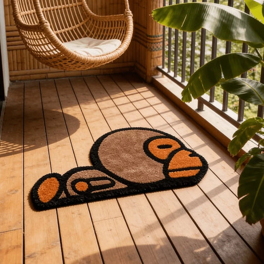 Cute Monkey Rug