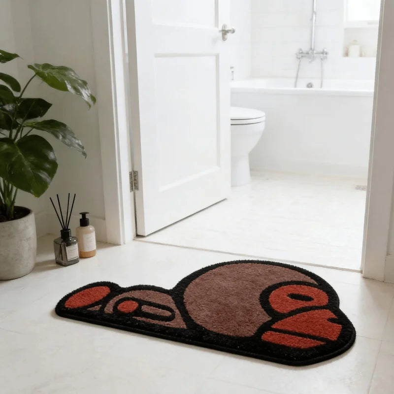 Cute Monkey Rug