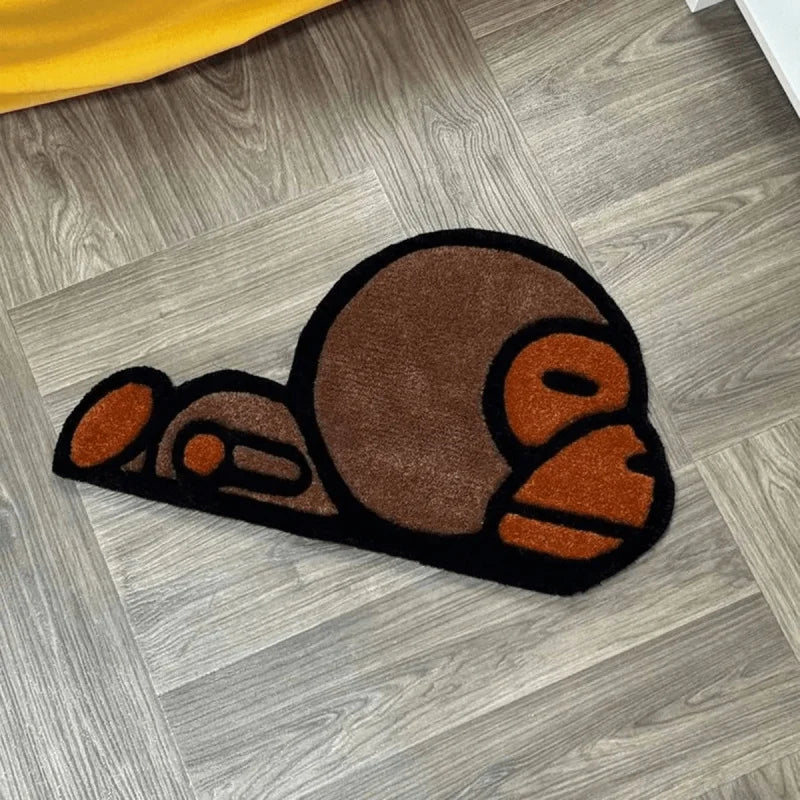 Cute Monkey Rug